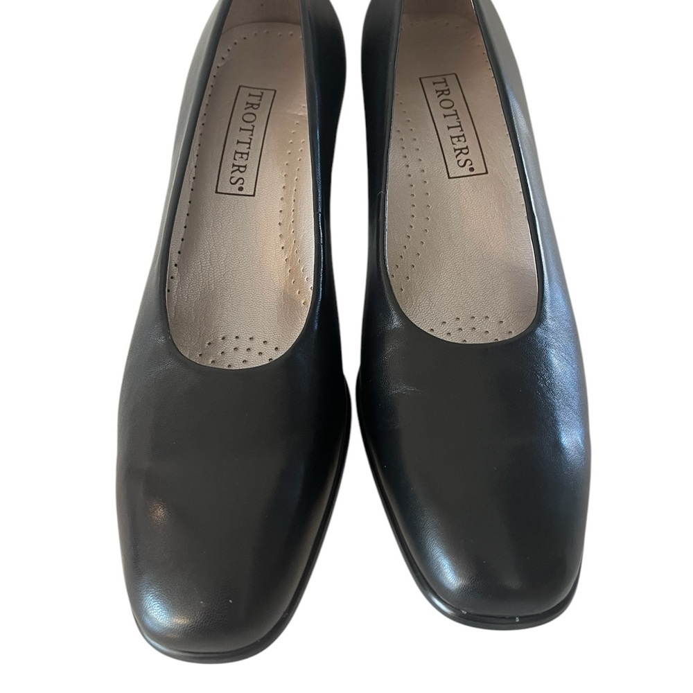 Trotters May Black Heels Size 9.5 N - Picture 2 of 7